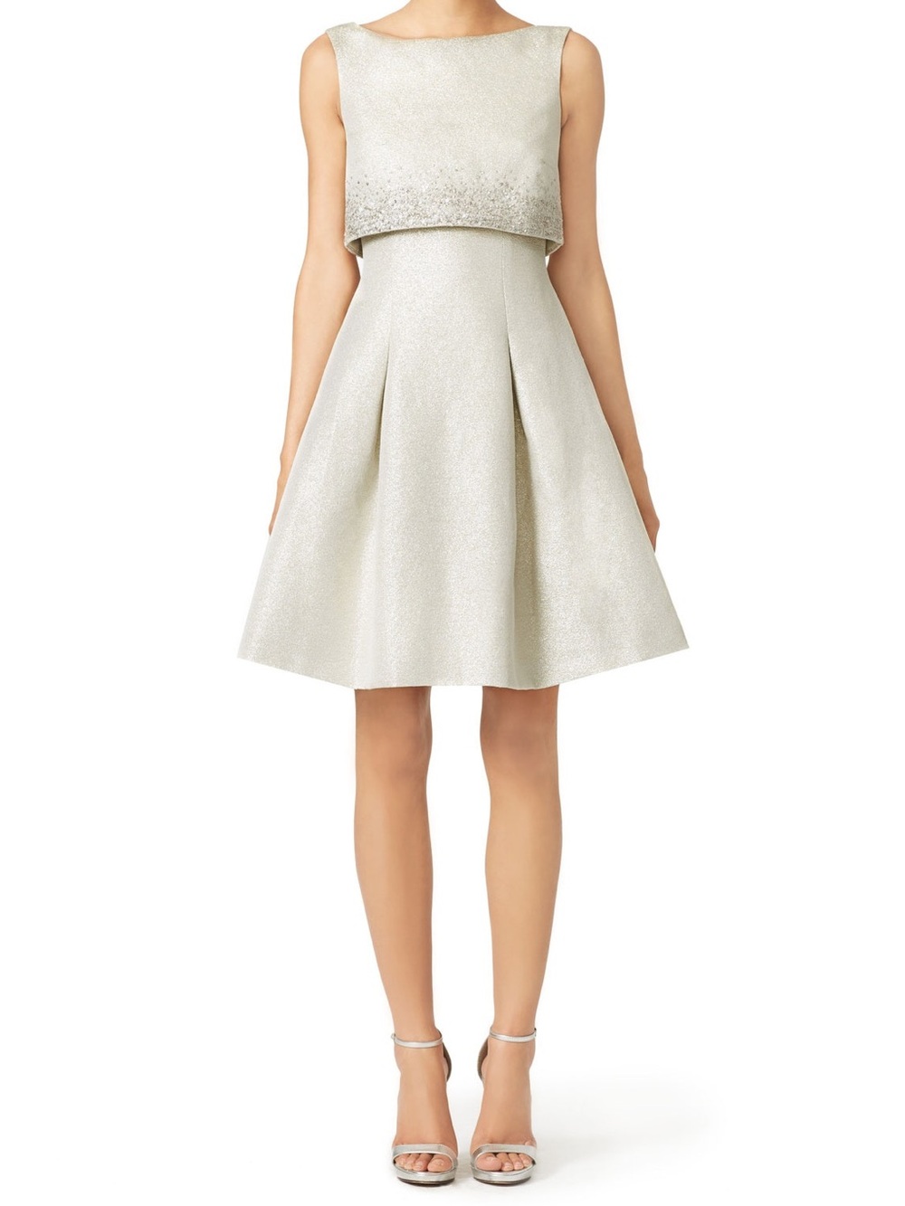 Pamella Roland “Queen Beaded” Party Dress Size 2